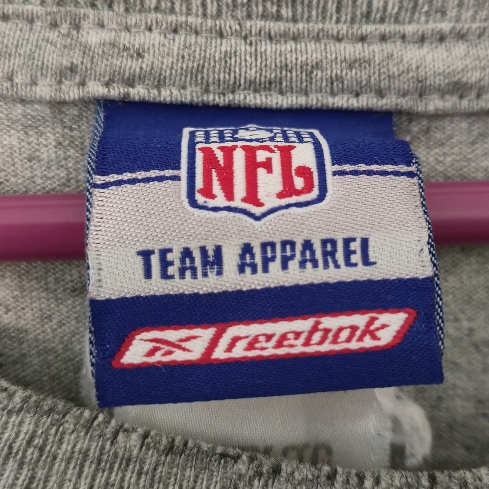 Reebok XL Vintage NFL Washington Redskins 70th Anniversary T-Shirt Gray Sporty - Picture 2 of 12